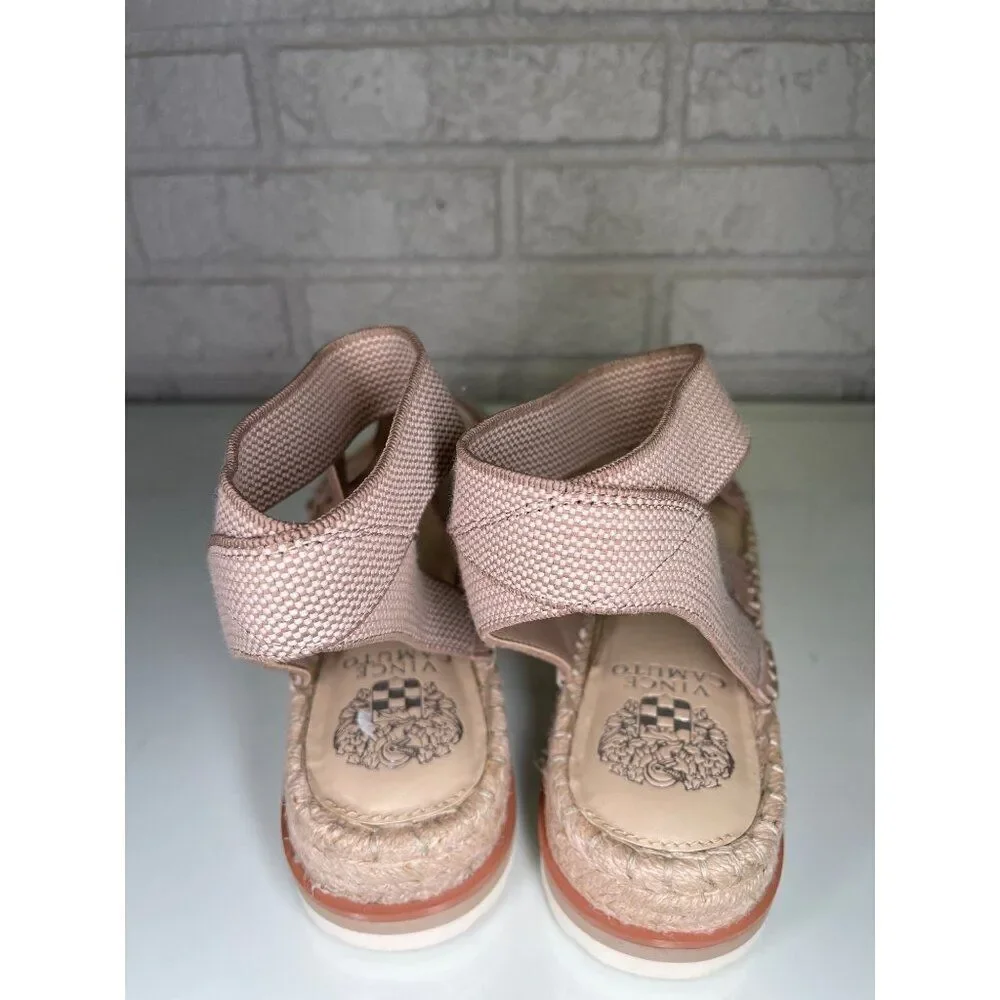 Vince Camuto Kolindia Women Espadrille Platform Sandal Size 9 1/2